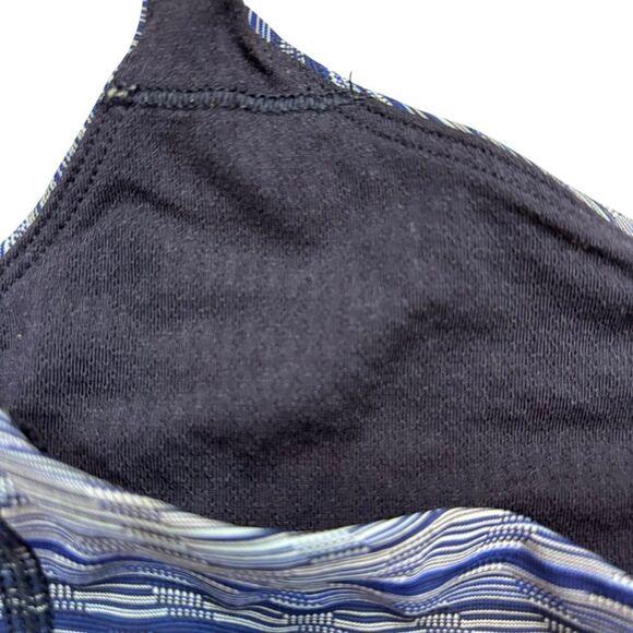Ladies Lululemon Free To Be Bra Space Dye Twist Sapphire Blue Multi Size‎ 6 - Picture 7 of 16